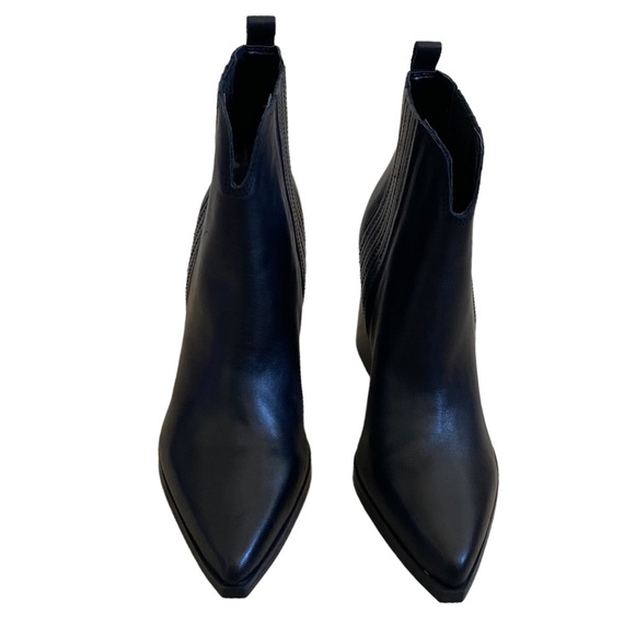 NEW! Marc Fischer Maree Chelsea boot style pointy toe ankle boot 10 chunky heel - Picture 14 of 16